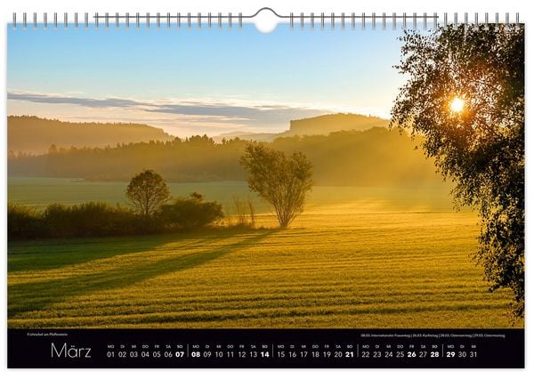 Produktbild: Kalender Faszinierende S&auml;chsische Schweiz 2027
