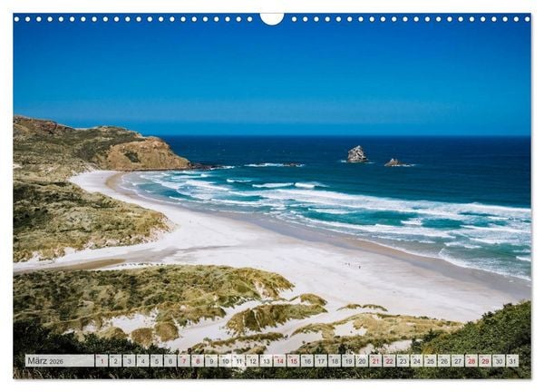 Produktbild: Neuseeland - Am Ende der Welt (Wandkalender 2026 DIN A3 quer), CALVENDO Monatskalender