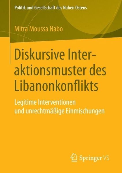 Produktbild: Diskursive Interaktionsmuster des Libanonkonflikts
