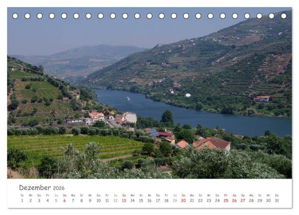 Produktbild: Portugal - der Norden (Tischkalender 2026 DIN A5 quer), CALVENDO Monatskalender
