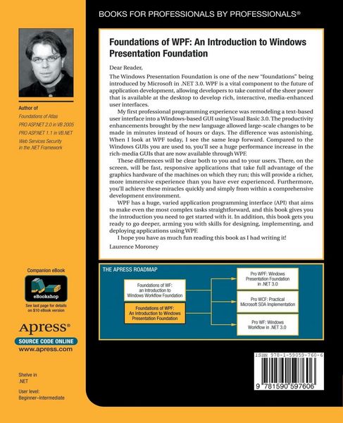 Produktbild: Foundations of WPF