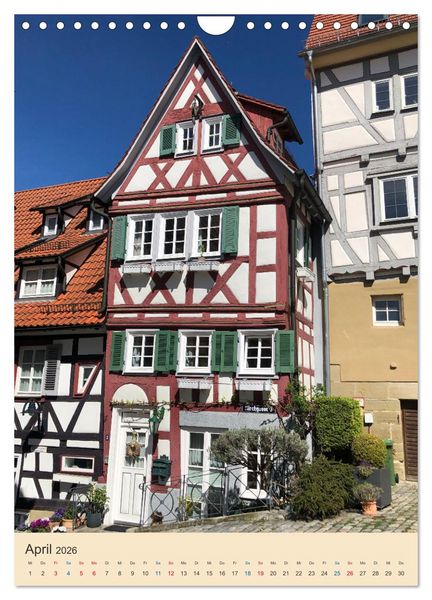 Produktbild: Herrenberg im Fokus (Wandkalender 2026 DIN A4 hoch), CALVENDO Monatskalender