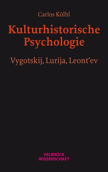 Produktbild: Kulturhistorische Psychologie