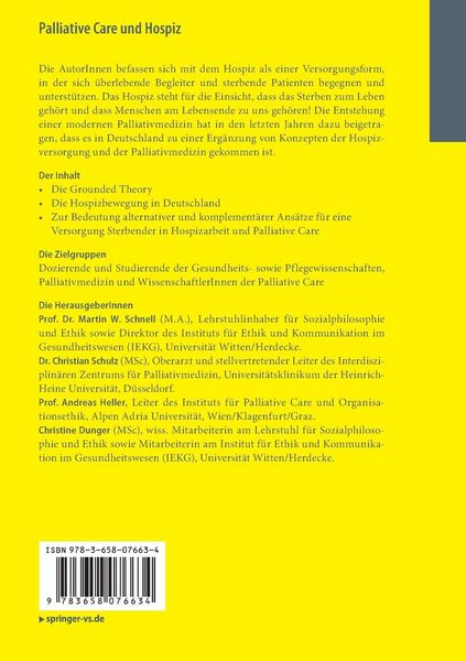 Produktbild: Palliative Care und Hospiz
