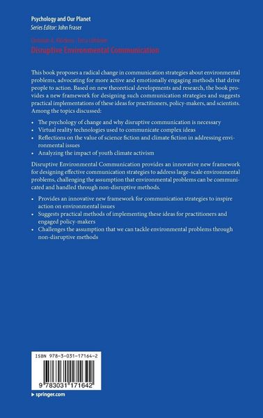 Produktbild: Disruptive Environmental Communication