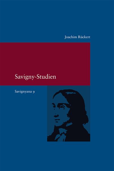 Produktbild: Savigny-Studien