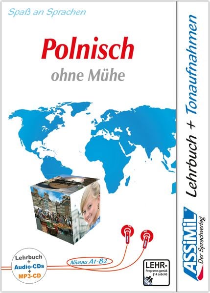 Produktbild: ASSiMiL Polnisch ohne M&uuml;he - Audio-Sprachkurs Plus - Niveau A1-B2