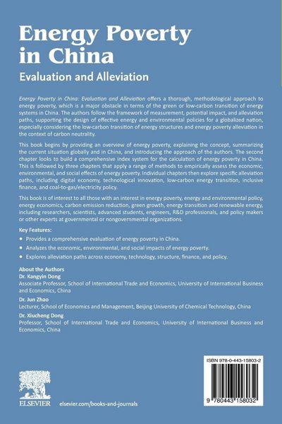 Produktbild: Energy Poverty in China
