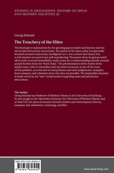 Produktbild: The Treachery of the Elites