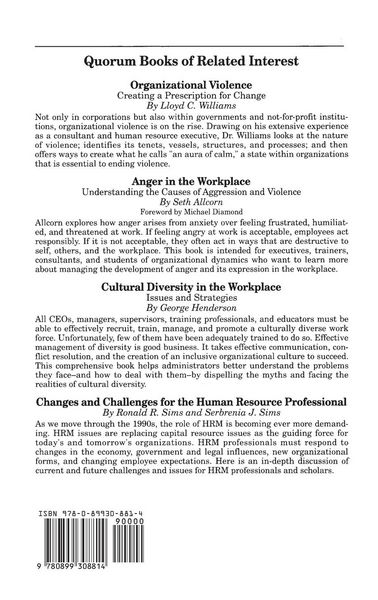 Produktbild: Human Resources in a Changing Society