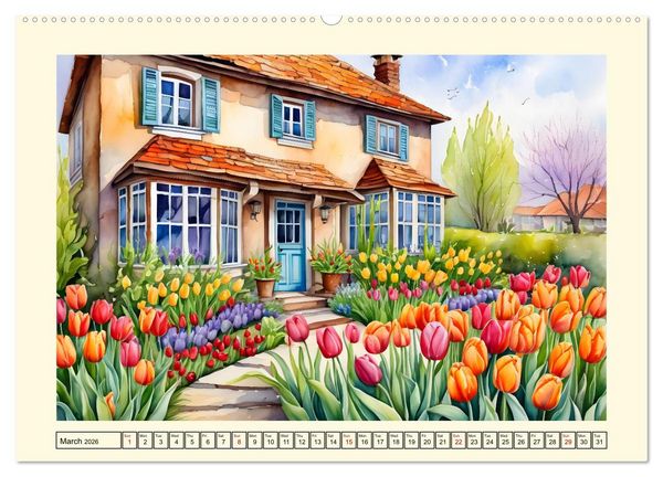 Produktbild: The magic of the seasons (Wall Calendar 2026 DIN A2 landscape), CALVENDO 12 Month Wall Calendar