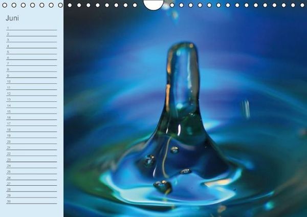 Produktbild: Geburtstagskalender "Wasser-Spiele" (Wandkalender immerw&auml;hrend DIN A4 quer)