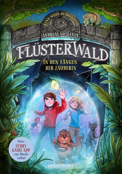 Produktbild: Flüsterwald - Eine neue Bedrohung. In den Fängen der Zauberin. Mit Farbschnitt nur in der 1. Auflage! (Flüsterwald, Staffel II, Bd. 3)