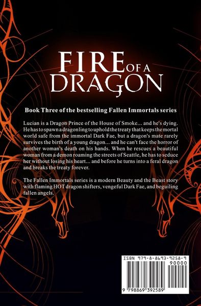 Produktbild: Fire of a Dragon (Fallen Immortals 3)