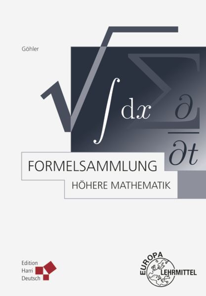 Formelsammlung Höhere Mathematik, Paperback von Wilhelm Göhler, Europa-Lehrmittel, 9783808555224
