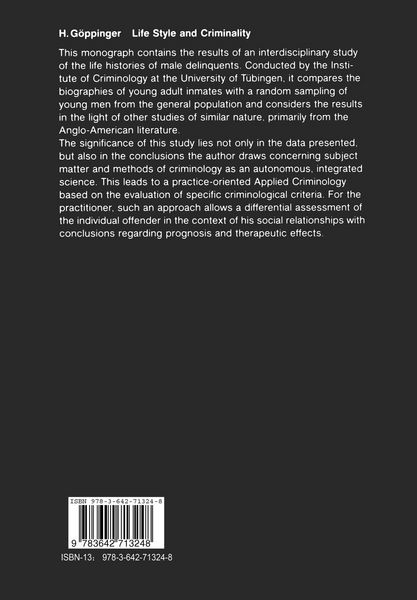 Produktbild: Life Style and Criminality