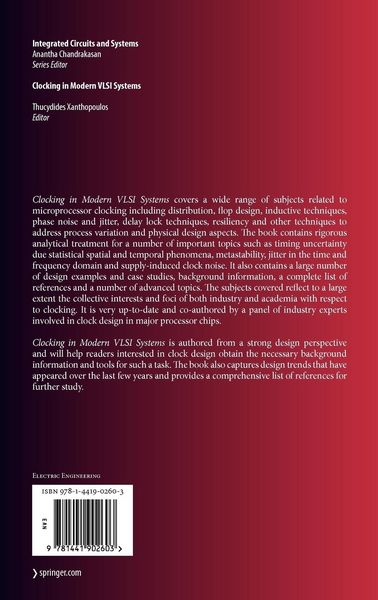Produktbild: Clocking in Modern VLSI Systems
