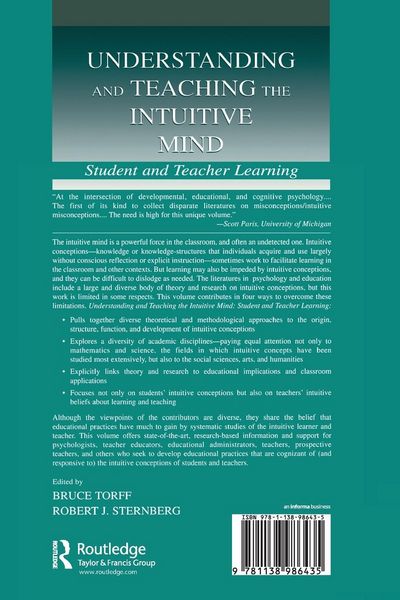 Produktbild: Understanding and Teaching the Intuitive Mind