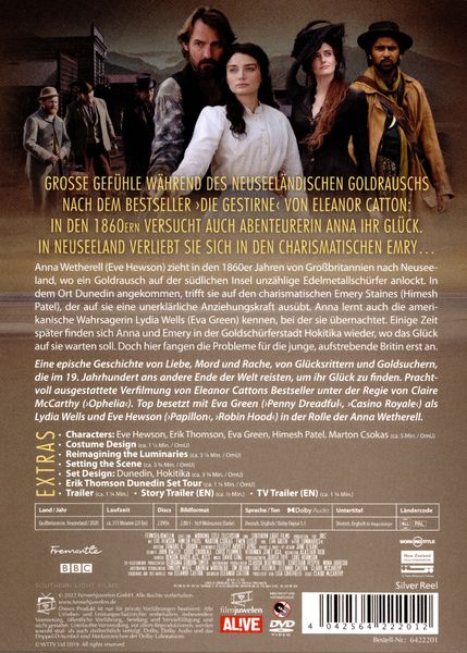 Produktbild: The Luminaries (Miniserie in 6 Teilen) [2 DVDs]