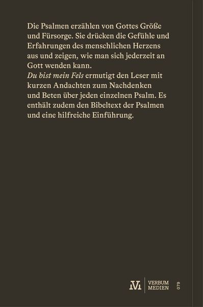 Produktbild: Du bist mein Fels
