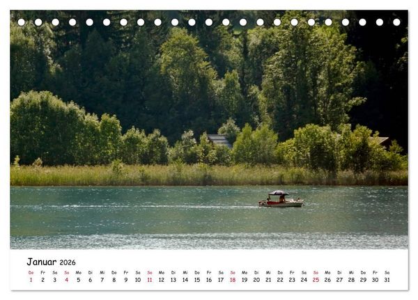 Produktbild: Wanderbarer Wei&szlig;ensee (Tischkalender 2026 DIN A5 quer), CALVENDO Monatskalender