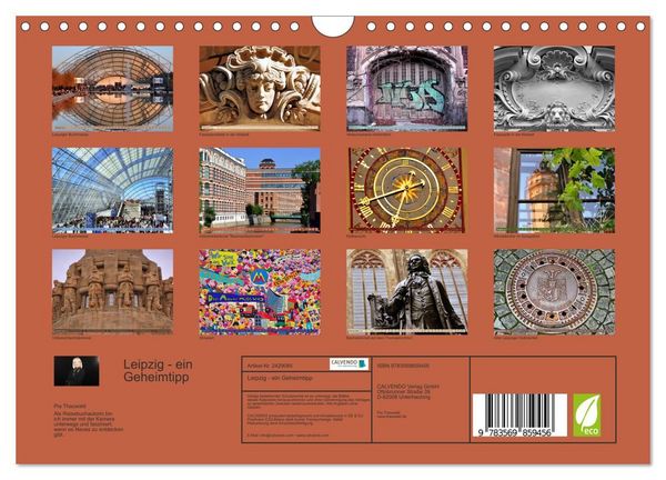Produktbild: Leipzig - ein Geheimtipp (Wandkalender 2027 DIN A4 quer), CALVENDO Monatskalender