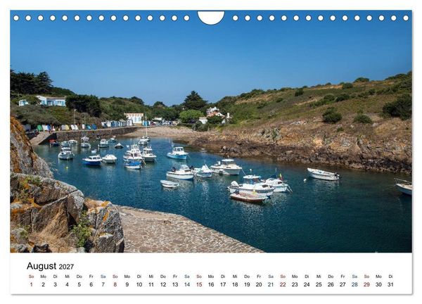 Produktbild: Vend&eacute;e - Bilder von der C&ocirc;te de Lumi&egrave;re (Wandkalender 2027 DIN A4 quer), CALVENDO Monatskalender