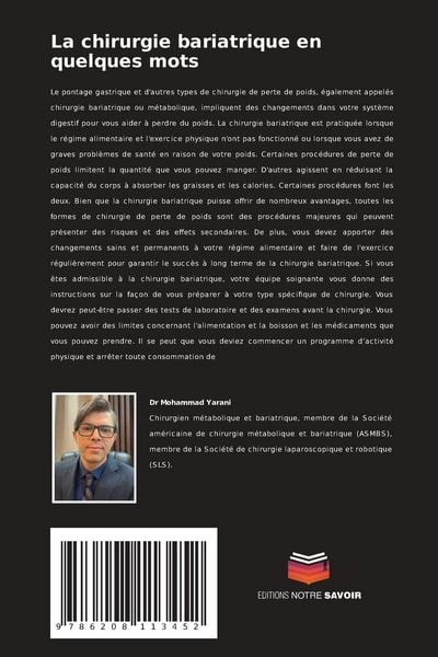 Produktbild: La chirurgie bariatrique en quelques mots