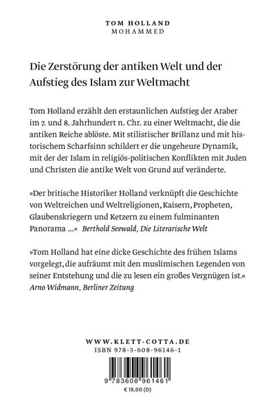 Produktbild: Mohammed, der Koran und die Entstehung des arabischen Weltreichs