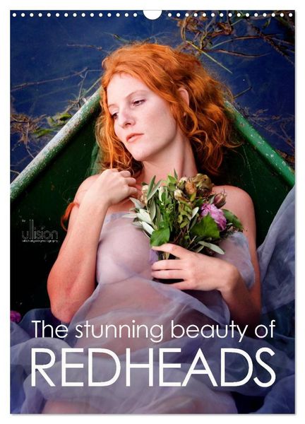 Produktbild: The stunning beauty of REDHEADS (Wall Calendar 2026 DIN A3 portrait), CALVENDO 12 Month Wall Calendar