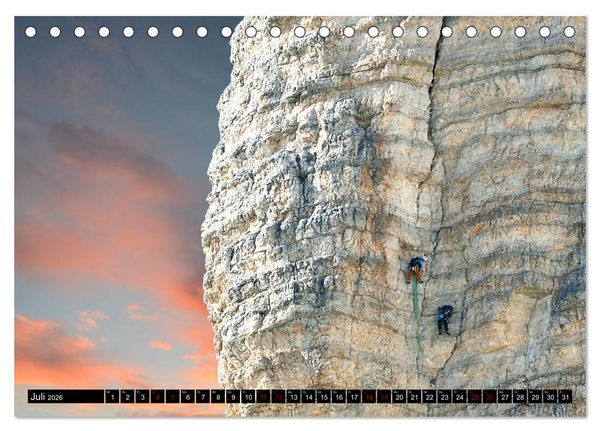 Produktbild: Weltkulturerbe Dolomiten S&uuml;d Tirol (Tischkalender 2026 DIN A5 quer), CALVENDO Monatskalender