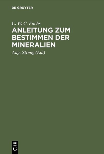Produktbild: Anleitung zum Bestimmen der Mineralien