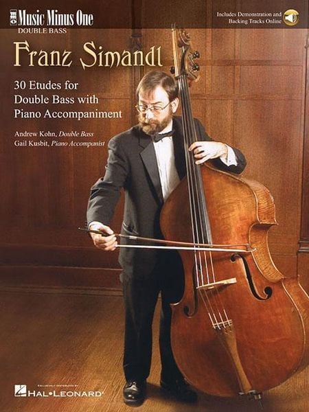 Produktbild: Simandl - 30 Etudes for Double Bass - Book/Online Audio