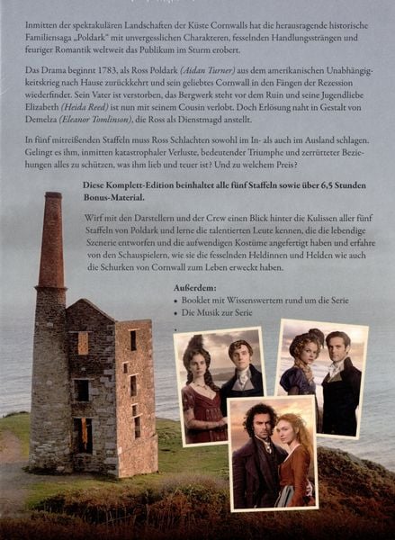 Produktbild: Poldark - Die komplette Serie [17 DVDs+Soundtrack-CD]