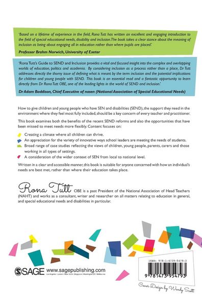 Produktbild: Rona Tutt's Guide to SEND & Inclusion