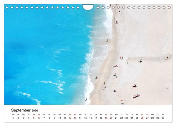 Produktbild: Griechenland - Insel Kefalonia (Wandkalender 2026 DIN A4 quer), CALVENDO Monatskalender