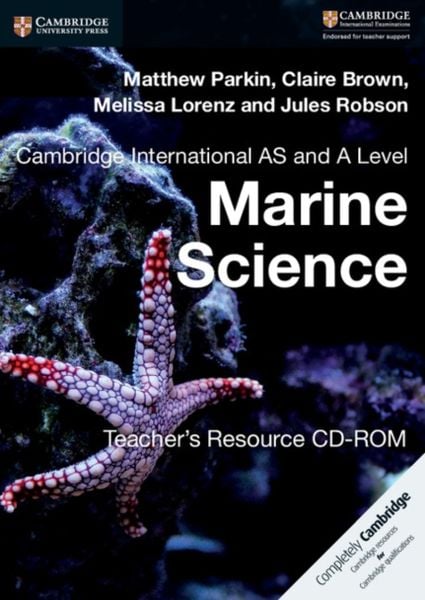 Cambridge International as and a Level Marine Science Teacher's Resource CD ROM  - Onlineshop Thalia