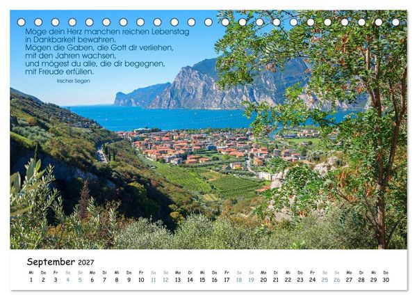 Produktbild: Christliche Bildpoesie 2027 (Tischkalender 2027 DIN A5 quer), CALVENDO Monatskalender