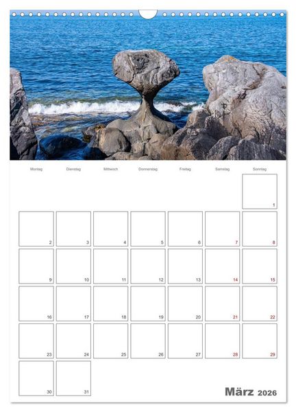 Produktbild: Norwegen - Reiseplaner (Wandkalender 2026 DIN A3 hoch), CALVENDO Monatskalender