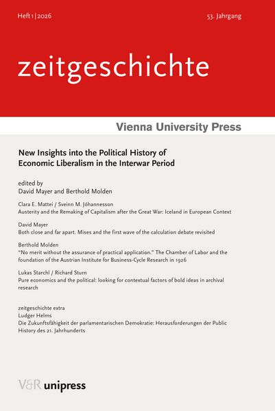 Produktbild: New Insights into the Political History of Economic Liberalism in the Interwar Period