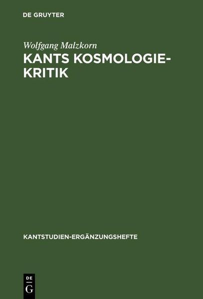 Produktbild: Kants Kosmologie-Kritik