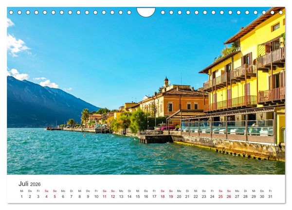 Produktbild: Limone sul Garda - Traumreiseziel (Wandkalender 2026 DIN A4 quer), CALVENDO Monatskalender