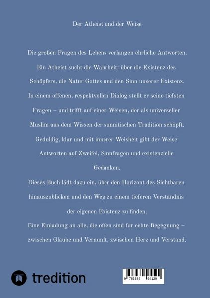 Produktbild: Der Atheist und der Weise