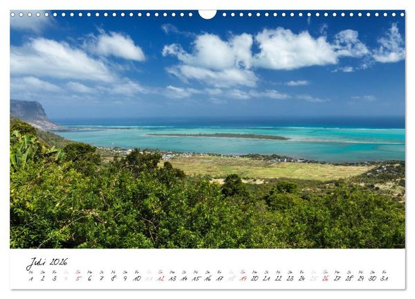Produktbild: Mauritius - Insel zum Durchatmen (Wandkalender 2026 DIN A3 quer), CALVENDO Monatskalender