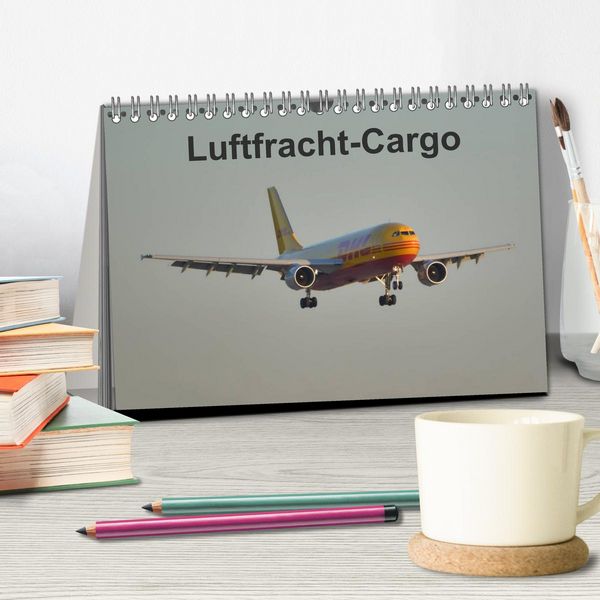 Produktbild: Luftfracht-Cargo (Tischkalender 2026 DIN A5 quer), CALVENDO Monatskalender