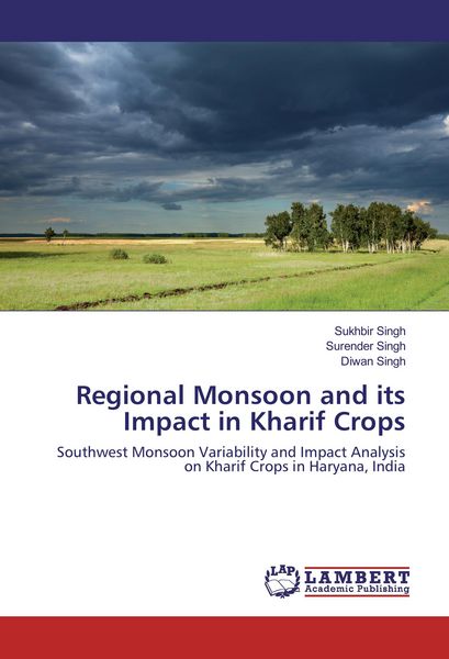 Produktbild: Regional Monsoon and its Impact in Kharif Crops