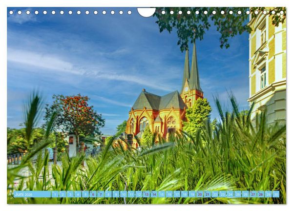Produktbild: Chemnitz Stadtansichten (Wandkalender 2026 DIN A4 quer), CALVENDO Monatskalender