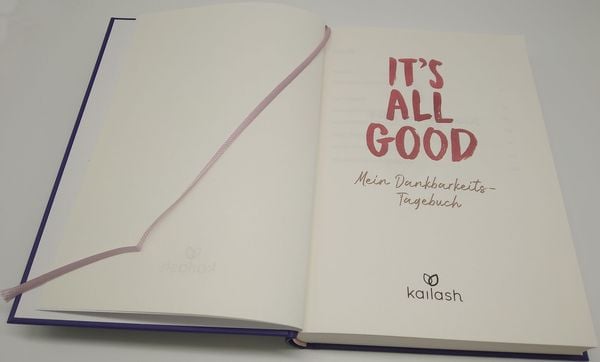 Produktbild: It&rsquo;s All Good - Mein Dankbarkeitstagebuch