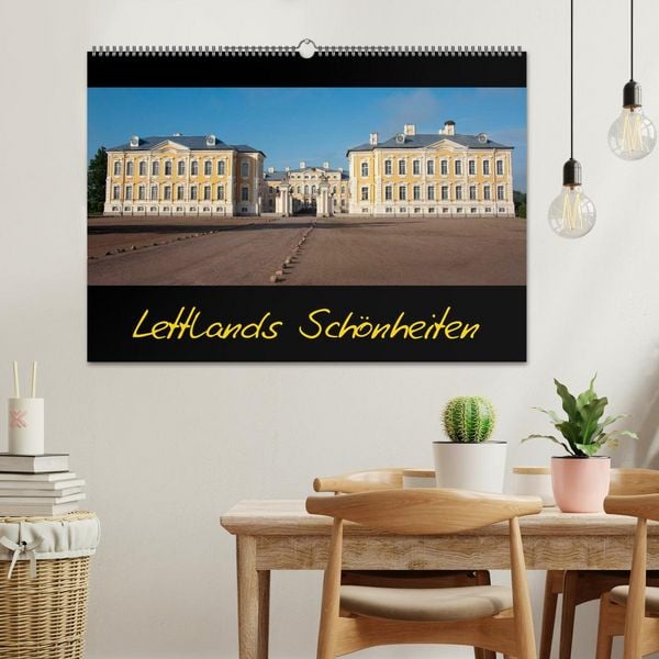 Produktbild: Lettlands Sch&ouml;nheiten (Wandkalender 2026 DIN A2 quer), CALVENDO Monatskalender