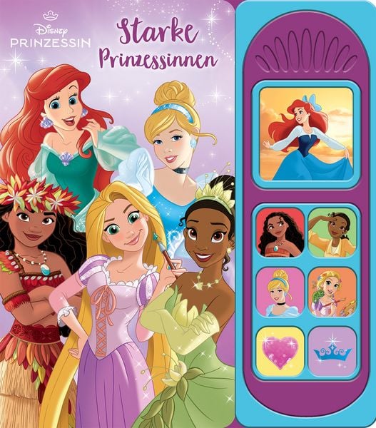 Produktbild: Disney Prinzessin - Starke Prinzessinnen - Soundbuch - Pappbilderbuch mit 7 Ger&auml;uschen